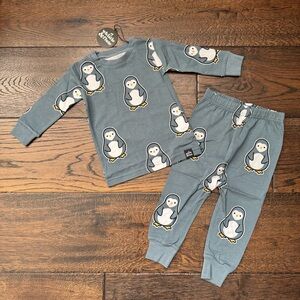 Whistle and Flute Kawaii Penguin Pajama Set